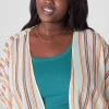 Cardigans^Lane Bryant Basic Chiffon Overpiece 1125308 Kat Stripe