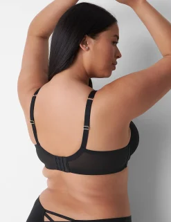 Sexy Bras^Lane Bryant Boost Balconette Bra Black