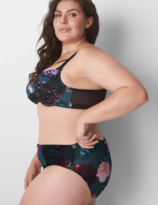 Balconette Bras^Lane Bryant Boost Balconette Bra Splendid Floral