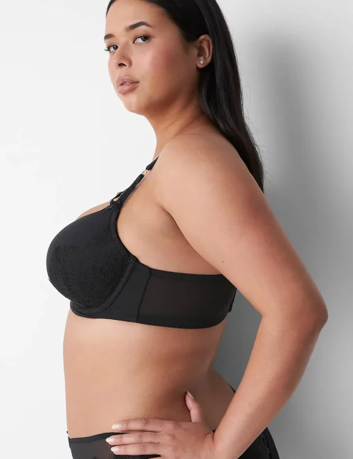Sexy Bras^Lane Bryant Boost Balconette Bra Black