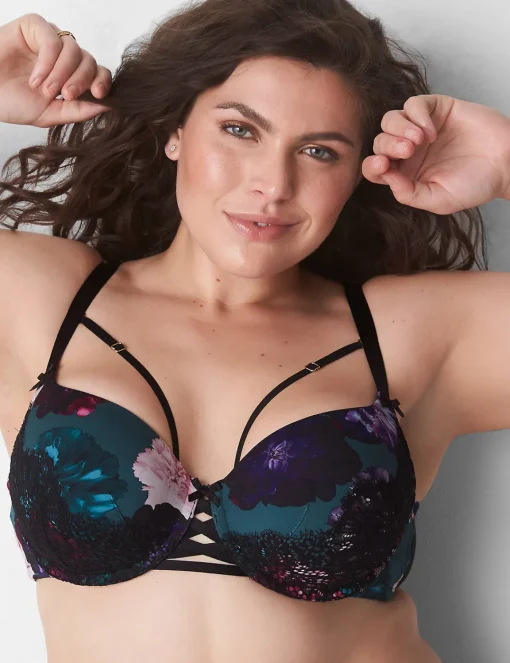 Balconette Bras^Lane Bryant Boost Balconette Bra Splendid Floral