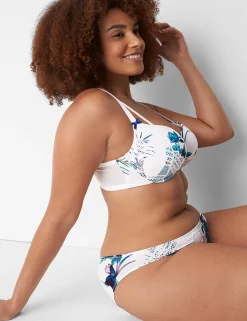 F To K Cups^Lane Bryant Boost Balconette Bra Peony Floral