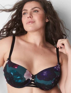 Balconette Bras^Lane Bryant Boost Balconette Bra Splendid Floral