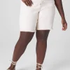 Crops, Capris And Shorts^Lane Bryant Boyfriend Bermuda Jean Short Ecru