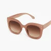 Sunglasses^Lane Bryant Brown Plastic Cat Eye Sunglasses Palomino Tan