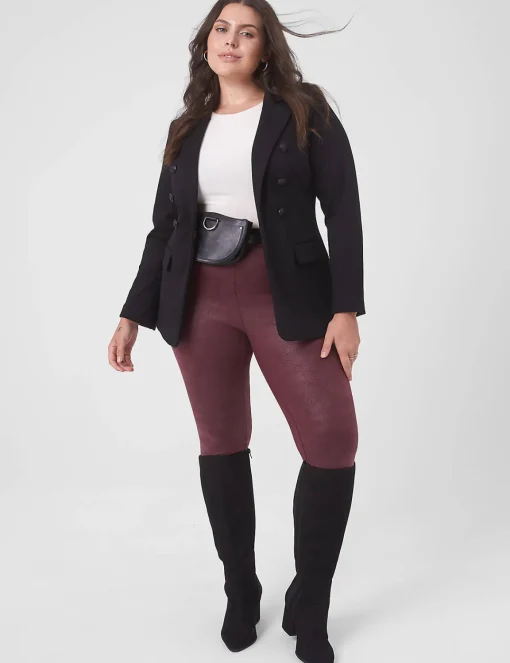 Blazers^Lane Bryant Bryant Blazer Black
