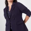 Blazers^Lane Bryant Bryant Ponte Blazer Night Sky