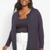 Sweaters^Lane Bryant Button-Front Cardigan Night Sky