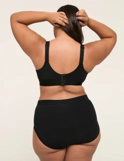 Full Coverage Bras^Lane Bryant Comfort Bliss Lightly Lined Full Coverage Bra Black