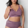 No-Wire Bras And Bralettes^Lane Bryant Comfort Bliss Nursing Bra Arctic Dusk