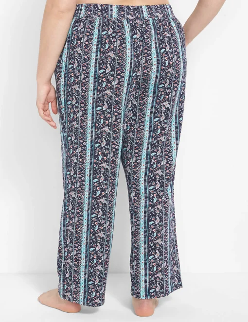 Sleep Separates^Lane Bryant Comfy Cotton Sleep Pant Bandana Paisley