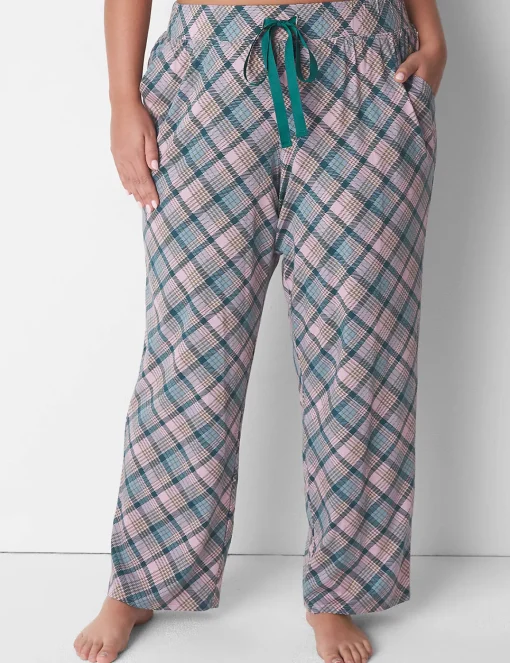 Sleep Separates^Lane Bryant Comfy Cotton Sleep Pant Lillie Plaid