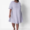 Sleepshirts^Lane Bryant Comfy Cotton Sleepshirt Grisaille