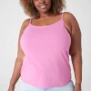 The Tee Shop^Lane Bryant Cotton Cami Fiji Flower