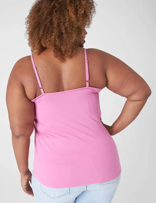 The Tee Shop^Lane Bryant Cotton Cami Fiji Flower