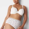 Brief Panties^Lane Bryant Cotton High-Leg Brief Panty With Wide Waistband Tiny Stars