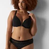 Hipster Panties^Lane Bryant Cotton Hipster Panty With Lace Waist Olive Dot