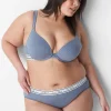 Hipster Panties^Lane Bryant Cotton Hipster Panty With Wide Waistband Grisaille Heather