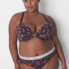 Hipster Panties^Lane Bryant Cotton Hipster Panty With Wide Waistband Mini Roses
