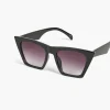 Sunglasses^Lane Bryant Dramatic Plastic Cat Eye Black