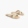 Sandals & Espadrilles^Lane Bryant Dream Cloud Shell Criss-Cross Sandal Mixed Neutrals