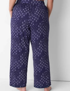 Sleep Separates^Lane Bryant Dreamycool Block Pant Navy Floral