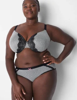 Hipster Panties^Lane Bryant Extra Soft Hipster Panty Point D'Esprit