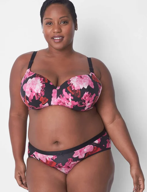 Hipster Panties^Lane Bryant Extra Soft Hipster Panty Floral Bouquet