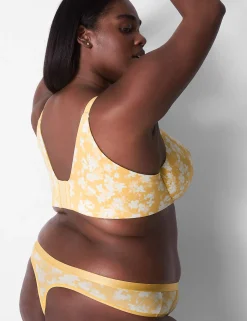 Thong Panties^Lane Bryant Extra Soft Thong Panty Blossom Floral