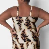 Swim Tops^Lane Bryant Fitted No-Wire One-Shoulder Swim Tankini Sand Dollar Animal