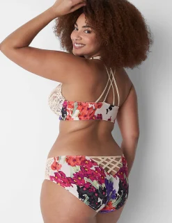 Sexy Panties^Lane Bryant Floral Lace Hipster Panty Soleil Bloom