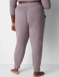 Sleep Separates^Lane Bryant French Terry Jogger Nightshade