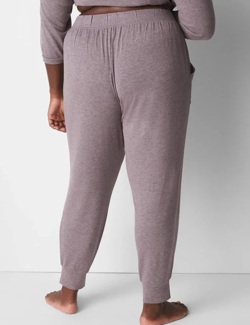 Sleep Separates^Lane Bryant French Terry Jogger Nightshade