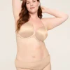 Underwire Bras^Lane Bryant Invisible Backsmoother Boost Plunge Bra Cafe