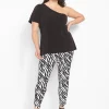 Slim^Lane Bryant Knit Kit Pull-On Ankle Pant Lbsu22182_Zebra_Cw1