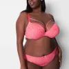 Sexy Panties^Lane Bryant Lace Cheeky Panty Sun Kissed Coral