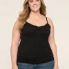 The Tee Shop^Lane Bryant Lane Essentials Lace-Trim Cami Black
