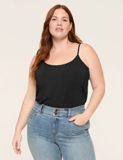 Level 1 - Smooth^Lane Bryant Layering Cami Black
