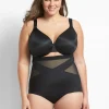 Level 3 - Contour^Lane Bryant Level 3 Contouring High-Waist Brief Black