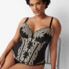 Bodysuits & Playsuits^Lane Bryant Lightly Lined Lace Corset Black