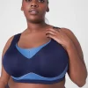Sports Bras^Lane Bryant Livi High-Impact Underwire Wicking Sports Bra Maritime Blue