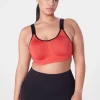 Sports Bras^Lane Bryant Livi High-Impact Wicking Underwire Sports Bra Bittersweet