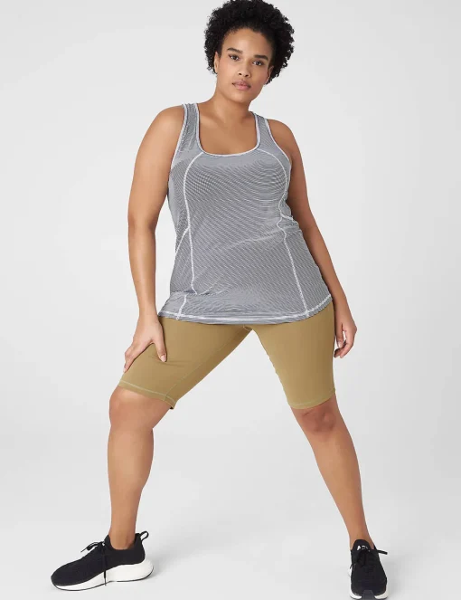 Shorts^Lane Bryant Livi High-Rise Recycled Livi Soft Knee Short Dried Herb