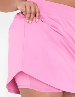 Shorts^Lane Bryant Livi Knit Trouser Skort Fiji Flower