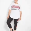 Livi Active Tops^Lane Bryant Livi Scoop-Neck Curved-Hem Tunic - Dye Effect Desert Tie Dye