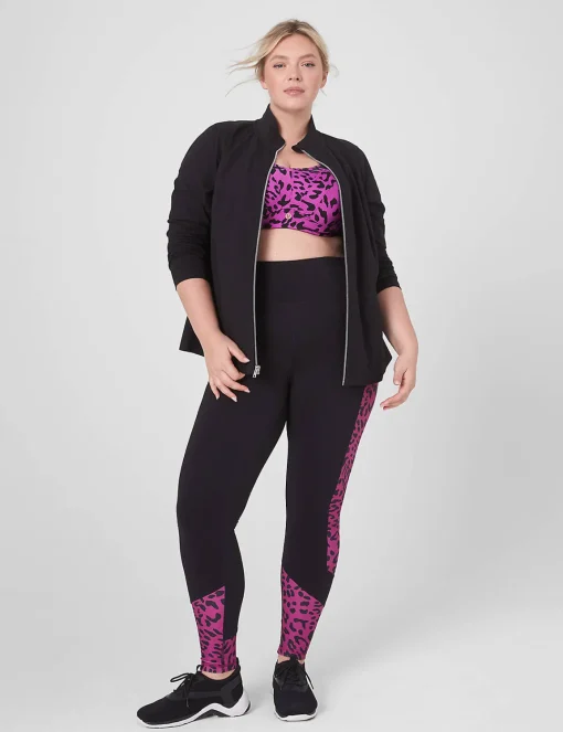Jackets^Lane Bryant Livi Signature Stretch Long-Sleeve Performance Jacket Black