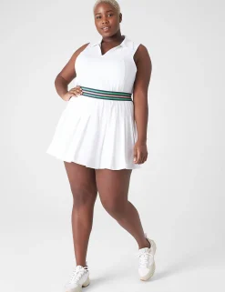 Shorts^Lane Bryant Livi Wicking Pleated Skort White