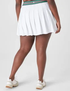 Shorts^Lane Bryant Livi Wicking Pleated Skort White