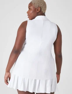 Livi Active Tops^Lane Bryant Livi Wicking Sleeveless Performance Polo White