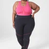 Sports Bras^Lane Bryant Livi Wireless Medium-Impact Seamless Sports Bra With Wicking Pink Yarrow